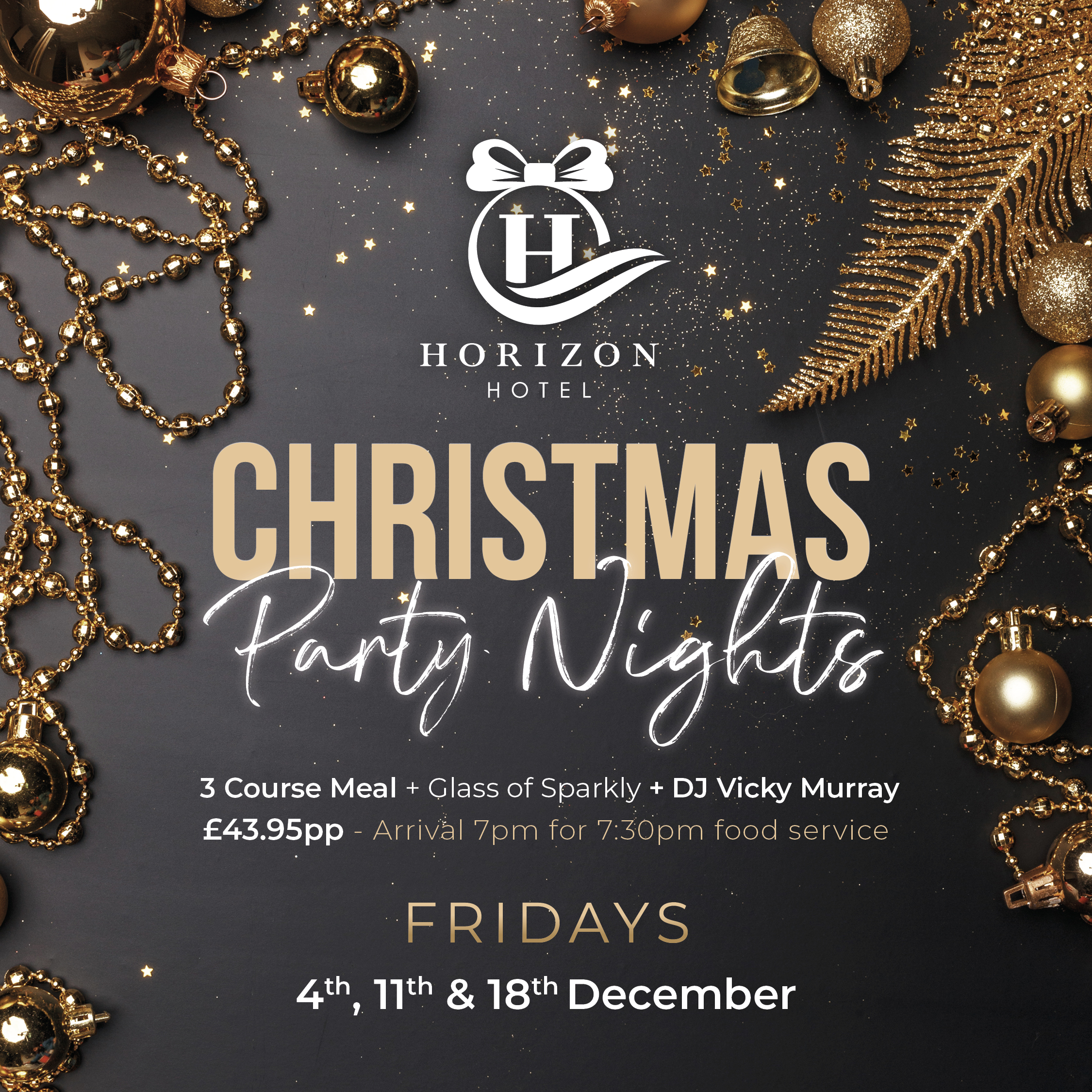 Christmas Party Nights Fridays